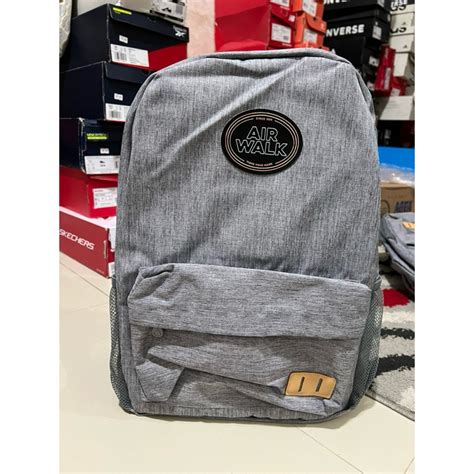 Jual Ransel Airwalk Size X Gray Ada Tempat Laptop Dan Minum