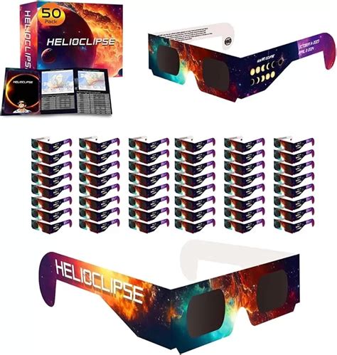 Helioclipse Pack Solar Eclipse Glasses Eclipse