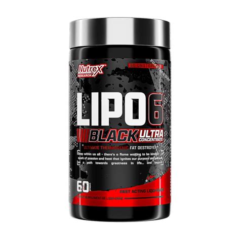 Nutrex Lipo-6 Black UC 60 Viên - Giá Tốt Nhất Thị Trường