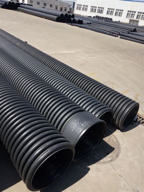 Mm Hdpe Double Wall Corrugated Pipe Volcano Flexi Tech Industries