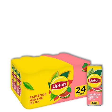 La Boisson Lipton Ice Tea Past Que Menthe Est Disponible Idf Distribution