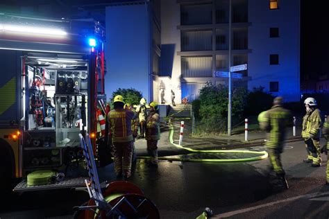 Fw Ratingen Kellerbrand Fordert Eine Verletzte Person Feuerwehr