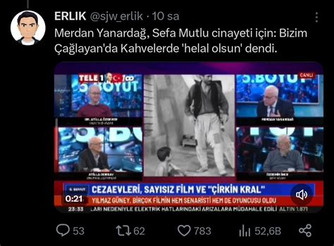 Tele1 de ilginç Yılmaz Güney savunması Kürtler devleti olmayan tek ırk