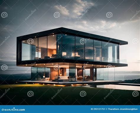 Aesthetic Residences: Dream House Design Masterpieces Stock ...