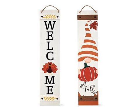 Huntington Home Fall Reversible Porch Sign Aldi USA Specials Archive