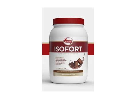 Whey Fort 900G Vitafor Proteina Isolado Concentrado Embalagem Nova