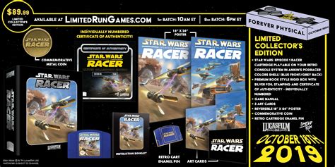 Star Wars Episode I Racer N64 Premium Edition Limited Run Games