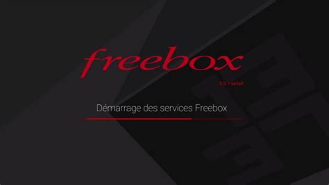 Mise à jour de la bêta de la Freebox Mini 4K de nombreuses