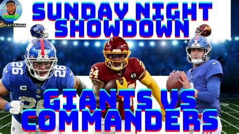 Draftkings Nfl Picks Sunday Night Showdown Week Picks Nfl Dfs