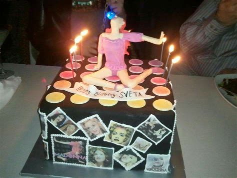 Madonna Cake Geburtstag Kuchen Geburtstagskuchen Kuchen