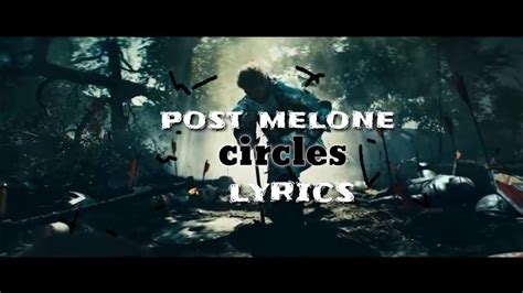 Post Melone Circles Lyrics YouTube