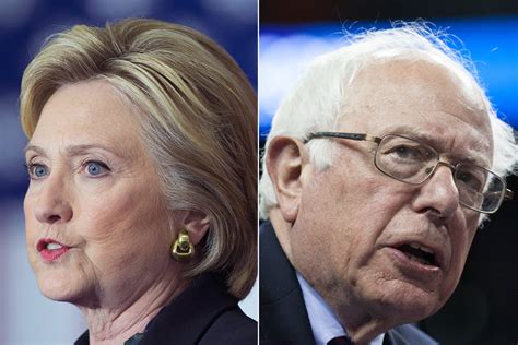 Hillary Clinton Bernie Sanders Spar Over New York Debate Time