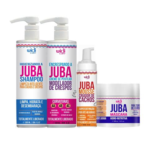 Widi Care Kit Encrespando A Juba Shampoo Mousse M Scara Gr