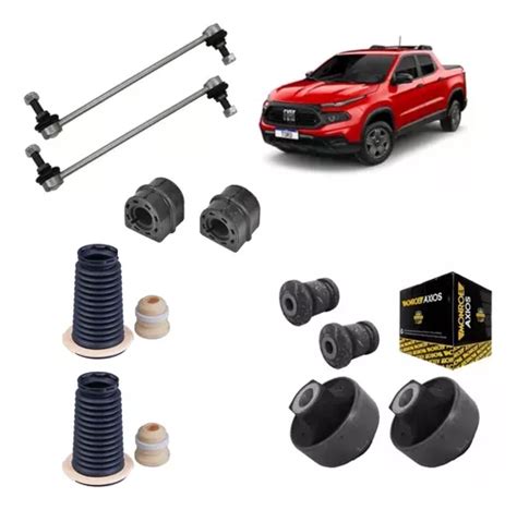 Kit Buchas Bieleta Batente Coifa Fiat Toro Frete Gr Tis