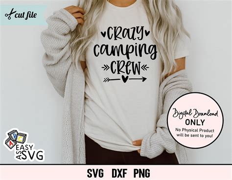 Camping SVG Camping Crew Svg Crazy Camping Crew SVG Camping Etsy Canada