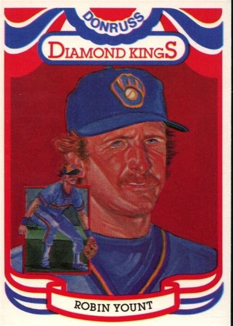 Robin Yount 1984 Donruss 1 Diamond Kings Steele Price Guide Sports