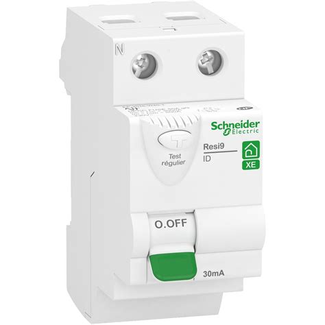 Resi9 XE interrupteur différentiel 2P 40A 30mA Type AC