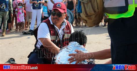 Hoy Tamaulipas Tamaulipas Dos Menores Se Salvan De Morir Ahogados En