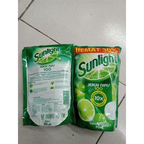 Jual Sunlight Lime New Sunlight Jeruk Nipis Ml Sabun Cuci Piring