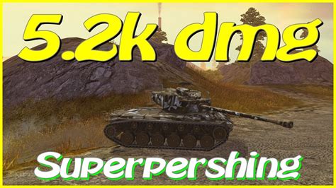 Wot Blitz T26e4 Superpershing 4 Frags 5 2k Dmg Youtube