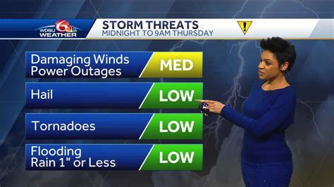 Isolated Severe Threat Overnight Wednesday Thursday Morning