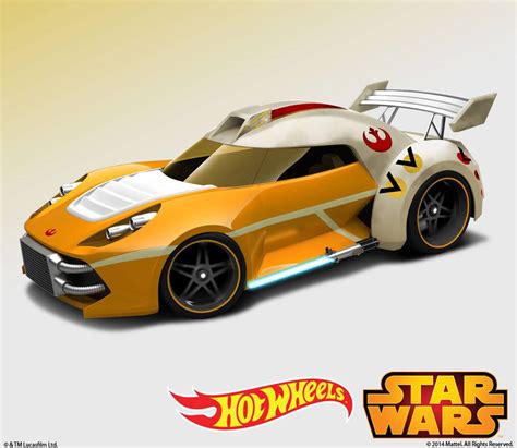 Luke Skywalker Hot Wheels Concept Car Body Design