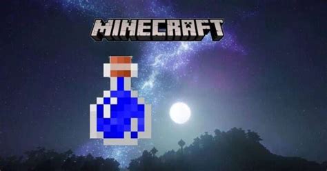 Cómo hacer una poción de visión nocturna en Minecraft materiales guía