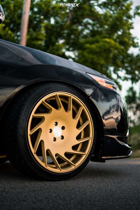 2012 Acura TSX Base With 20x10 5 Vossen Vle 1 And Nitto 245x40 On Stock