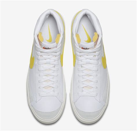 Nike Blazer Mid 77 Vintage Opti Yellow Release Info Justfreshkicks