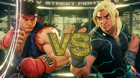 Ryu Vs Ken Street Fighter V Hardest Ai Youtube