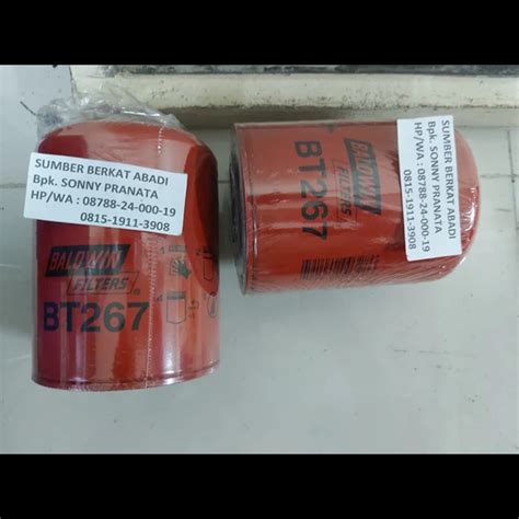 Jual Baldwin Bt Bt Heavy Duty Lube Oil Filter Jakarta Sumber