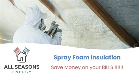 All Seasons Energy Spray Foam Insulation Youtube