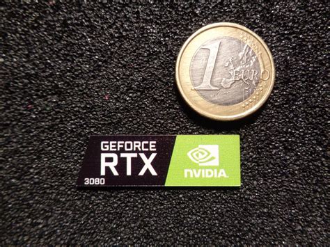 Graphics nVidia GeForce RTX 3080 Label / Aufkleber / Sticker / | Etsy