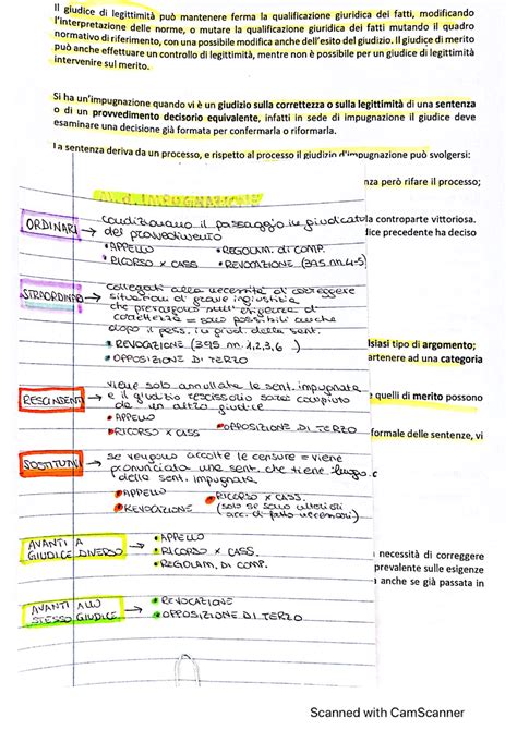 Schemino Mini Appunti Diritto Processuale Civile Studocu