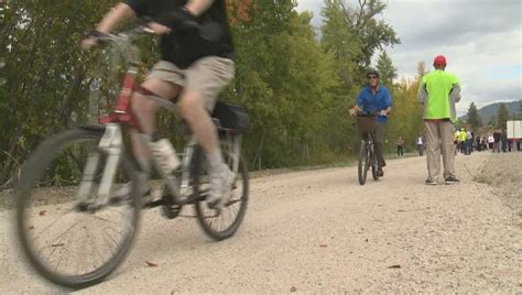 Majority Of Okanagan Rail Trail Officially Opens But Portion Still Not