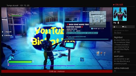 Live Fortnite Clavier Souris Youtube