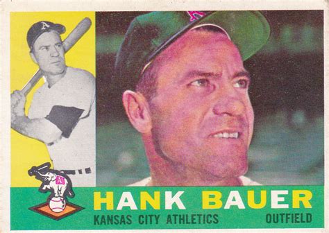 Horizontal Heroes The 1960 Topps Set 262 Hank Bauer