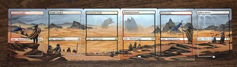 Dune Panorama On Shocks For My Dune Edh Deck By Brossard Mtg Alters R