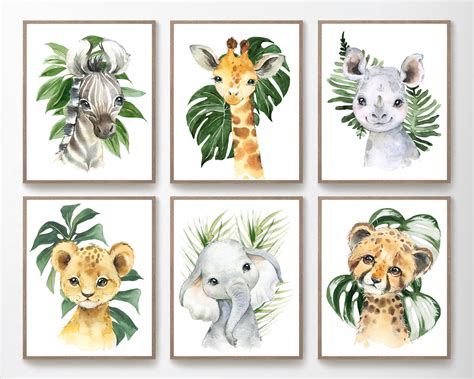 Nursery Watercolor Baby Animals | ubicaciondepersonas.cdmx.gob.mx