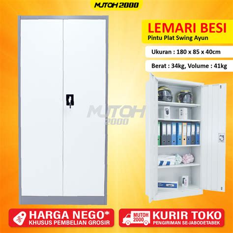 Jual Lemari Arsip Lemari Besi Filling Cabinet Pintu Swing Plat Ayun