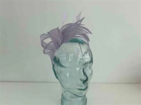 Fascinator With Leaves In New Wisteria Love Fascinators