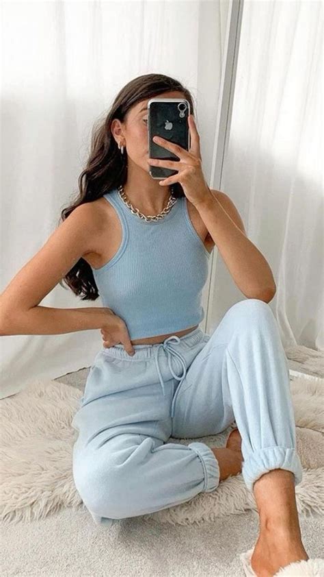 Light Blue Outfits Cute And Simple 🦋🫧 Stile