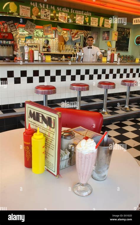 Museum Soda Fountain, Yakima Valley Museum, Yakima, Washington Stock ...