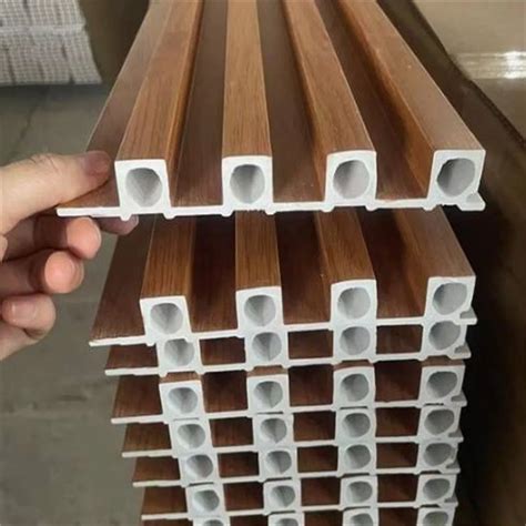 Interior Co Extrusion WPC Wall Board Building Exterior Decoration WPC