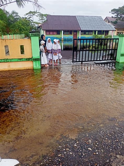 MIN 1 Aceh Singkil Kembali Terandam Banjir