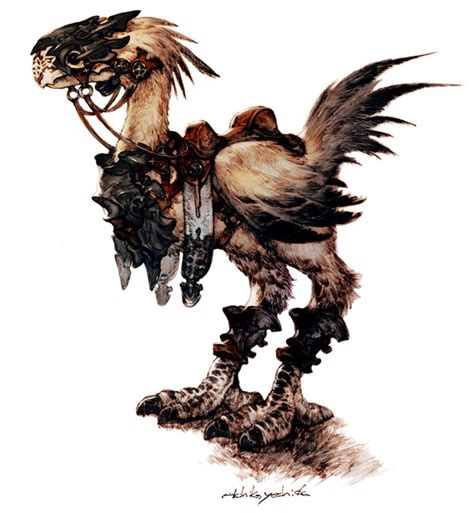 Chocobo Legacy Mount FFXIV Final Fantasy Artwork Fantasy Monster