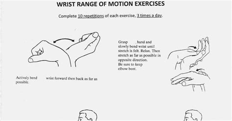 Range of motion exercises - molionestop