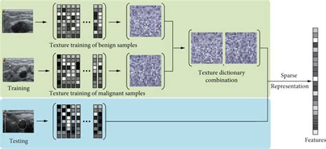 The Flow Chart Of Image Texture Feature Extraction Based On Sparse