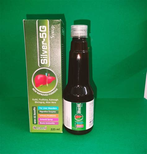 Silver G Ayurvedic G Syrup Ml At Rs Bottle In Naraingarh