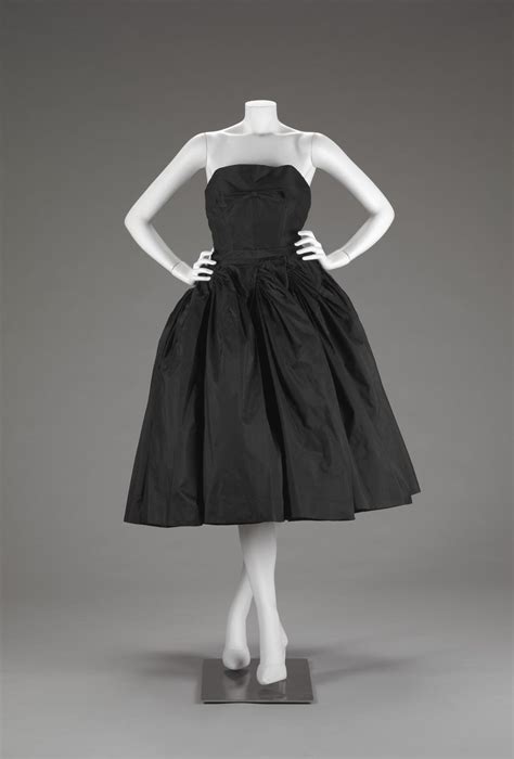 Two Piece Evening Dress Bodice And Skirt C 1950 Christian Dior